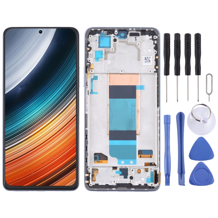 หน้าจอแอลซีดีต้นฉบับและชุดประกอบDigitizerพร้อมกรอบสำหรับXiaomi Redmi K40S, For Xiaomi Redmi K40S (Original)