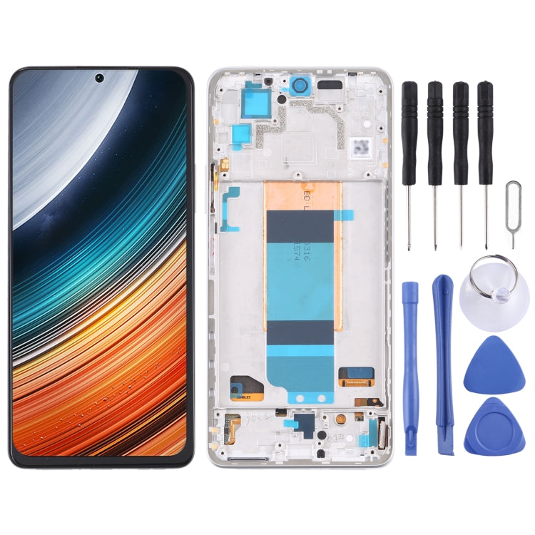 หน้าจอแอลซีดีต้นฉบับและชุดประกอบDigitizerพร้อมกรอบสำหรับXiaomi Redmi K40S, For Xiaomi Redmi K40S (Original)