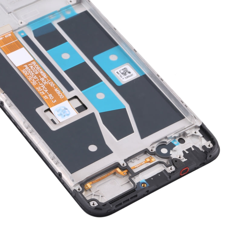 หน้าจอแอลซีดีและชุดประกอบDigitizerพร้อมกรอบสำหรับOPPO A16 / A16s / A54S, For OPPO A16 / A16s / A54S