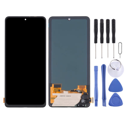 วัสดุOLEDหน้าจอแอลซีดีและDigitizerสมัชชาเต็มรูปแบบสำหรับXiaomi Redmi K40/Redmi K40 Pro/Redmi K40 Pro +/11i/11X/11X Pro/Poco F3/Black Shark 4/Black Shark 4 Pro/Black Shark 4S/Black Shark 4S Pro, For Xiaomi Redmi K40
