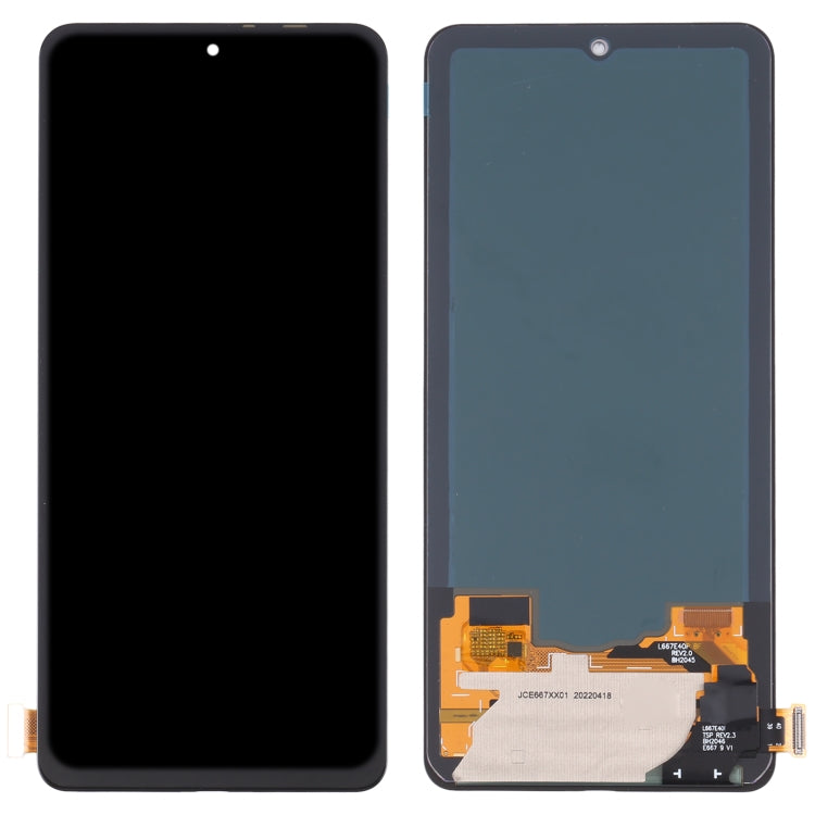 วัสดุOLEDหน้าจอแอลซีดีและDigitizerสมัชชาเต็มรูปแบบสำหรับXiaomi Redmi K40/Redmi K40 Pro/Redmi K40 Pro +/11i/11X/11X Pro/Poco F3/Black Shark 4/Black Shark 4 Pro/Black Shark 4S/Black Shark 4S Pro, For Xiaomi Redmi K40
