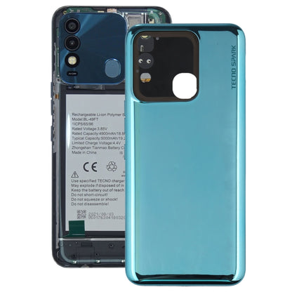 สำหรับ Tecno Spark 8T KG6p ฝาหลังแบตเตอรี่เดิม, For Tenco Spark 8T(Green), For Tenco Spark 8T