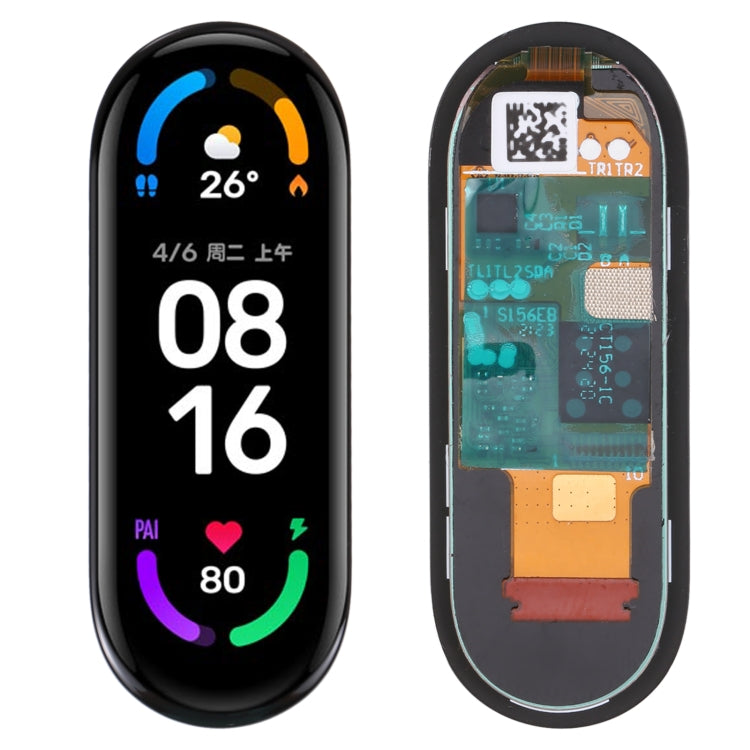 หน้าจอ LCD ต้นฉบับและชุดประกอบ Digitizer สำหรับ Xiaomi Mi Band 6, For Xiaomi Mi Band 6(Original)