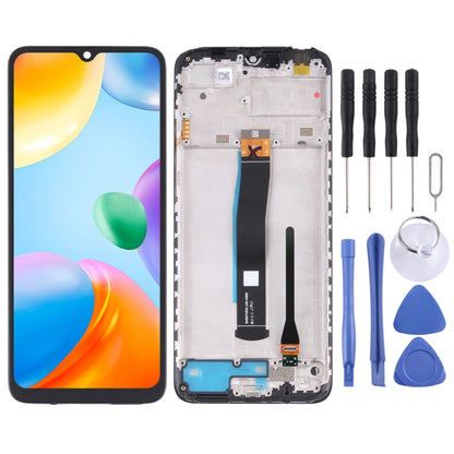 หน้าจอ LCD ต้นฉบับและชุดประกอบDigitizerพร้อมกรอบสำหรับXiaomi Redmi 10C/Redmi 10 อินเดีย/Poco C40, For Xiaomi Redmi 10C/Redmi 10 India/Poco C40(Original)