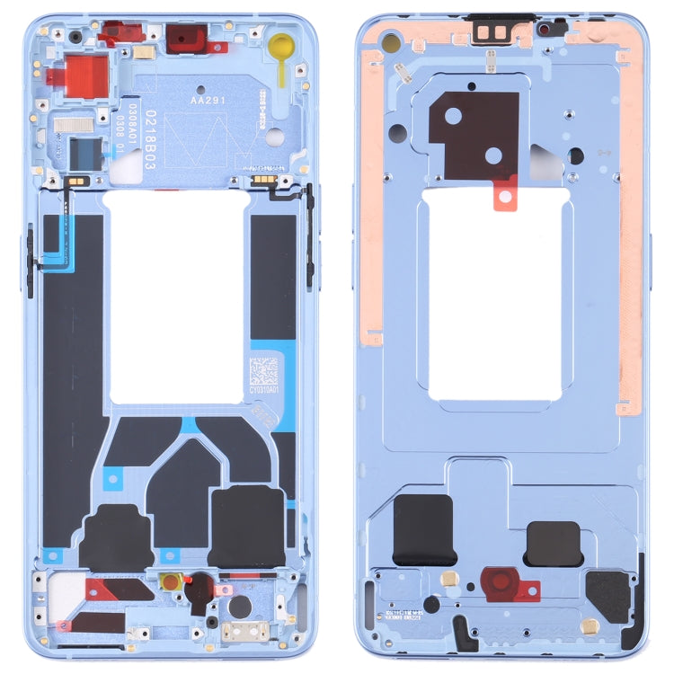 สำหรับ OPPO Reno7 5G จีน PFJM10 Original ที่อยู่อาศัยด้านหน้า LCD กรอบแผ่น, For OPPO Reno7 5G China