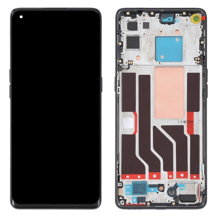 หน้าจอแอลซีดีต้นฉบับและชุดประกอบDigitizerพร้อมกรอบสำหรับOPPO Reno5 Pro 5G, For OPPO Reno5 Pro 5G