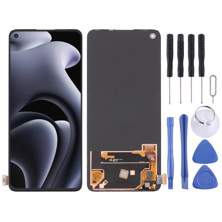หน้าจอ LCD วัสดุ AMOLED ดั้งเดิมสำหรับ OPPO Reno8 Pro / K10 Pro พร้อมชุดประกอบ Digitizer แบบเต็มรูปแบบ, For OPPO Reno8 Pro / K10 Pro