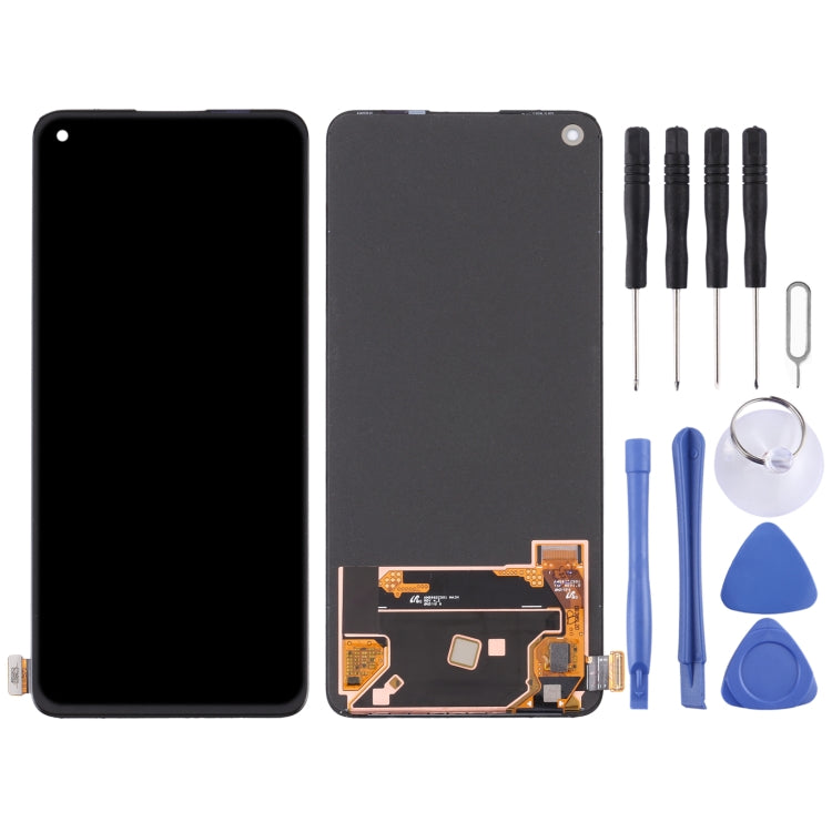 หน้าจอ LCD วัสดุ AMOLED ดั้งเดิมสำหรับ OPPO Reno8 Pro / K10 Pro พร้อมชุดประกอบ Digitizer แบบเต็มรูปแบบ, For OPPO Reno8 Pro / K10 Pro