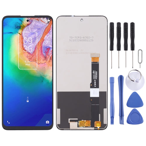 หน้าจอ LCD และชุดประกอบ Digitizer สำหรับ TCL 20 5G T781 T781K T781H, For TCL 20 5G (TFT)