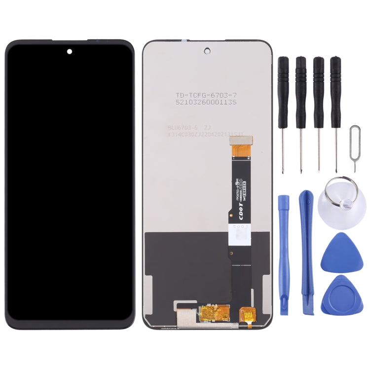 หน้าจอ LCD และชุดประกอบ Digitizer สำหรับ TCL 20 5G T781 T781K T781H, For TCL 20 5G (TFT)