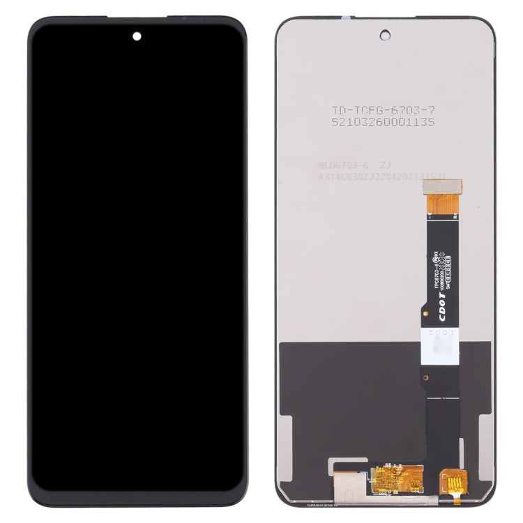หน้าจอ LCD และชุดประกอบ Digitizer สำหรับ TCL 20 5G T781 T781K T781H, For TCL 20 5G (TFT)