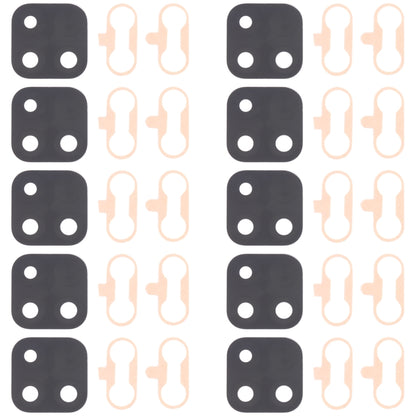 10 ชิ้นเลนส์กล้องด้านหลังสำหรับ Xiaomi Redmi 10C/Redmi 10 อินเดีย/Redmi 10 Power/Poco C40, For Xiaomi Redmi 10C/Redmi 10 India/Redmi 10 Power/Poco C40