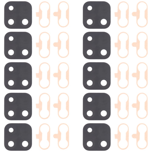 10 ชิ้นเลนส์กล้องด้านหลังสำหรับ Xiaomi Redmi 10C/Redmi 10 อินเดีย/Redmi 10 Power/Poco C40, For Xiaomi Redmi 10C/Redmi 10 India/Redmi 10 Power/Poco C40