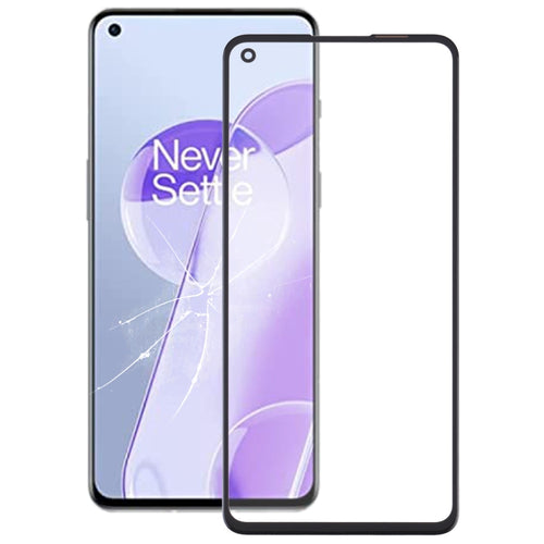 สำหรับ OnePlus 9RT 5G MT2110 MT2111 หน้าจอด้านหน้ากระจกเลนส์ด้านนอกพร้อม OCA กาวใส, For OnePlus 9RT 5G