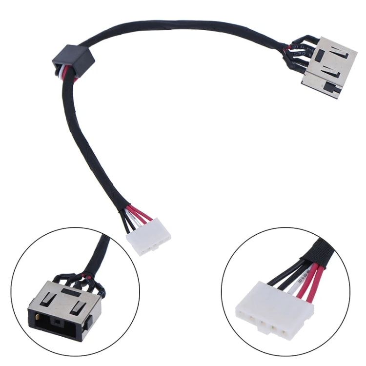 DC Power Jack Connector Flex Cable สำหรับ Lenovo G50-70 G50-80 G50-85 G50-90 DC30100LE00 35013379, For Lenovo G50-70 G50-80 G50-85 G50-90