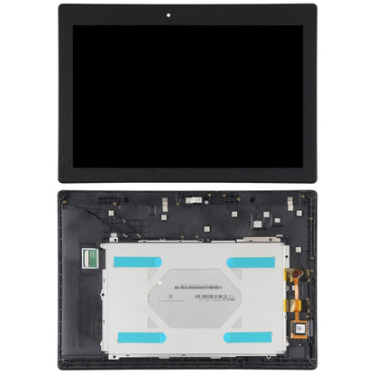 หน้าจอแอลซีดีและชุดประกอบDigitizerพร้อมกรอบสำหรับLenovo Tab 2 A10-70 A10-70F A10-70L, For Lenovo Tab 2 A10-70