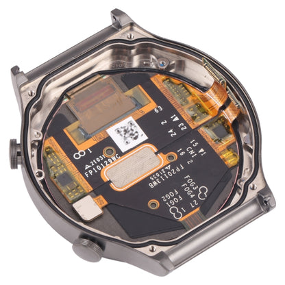 วัสดุแซฟไฟร์ดั้งเดิมหน้าจอแอลซีดีและชุดประกอบDigitizerพร้อมกรอบสำหรับนาฬิกาHuawei GT 2 Pro VID-B19, For Huawei Watch GT 2 Pro
