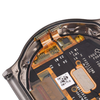 วัสดุแซฟไฟร์ดั้งเดิมหน้าจอแอลซีดีและชุดประกอบDigitizerพร้อมกรอบสำหรับนาฬิกาHuawei GT 2 Pro VID-B19, For Huawei Watch GT 2 Pro