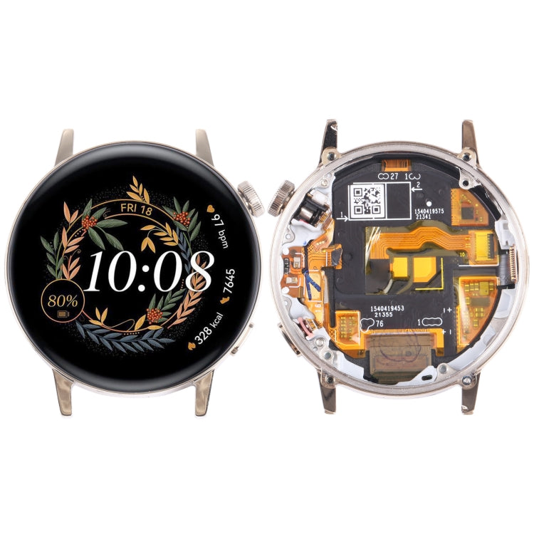 หน้าจอ LCD ต้นฉบับและชุดประกอบDigitizerพร้อมกรอบสำหรับนาฬิกาHuawei GT 3 42 มม.MIL-B19, For Huawei Watch GT 3 42mm(Gold), For Huawei Watch GT 3 42mm(Silver), For Huawei Watch GT 3 42mm