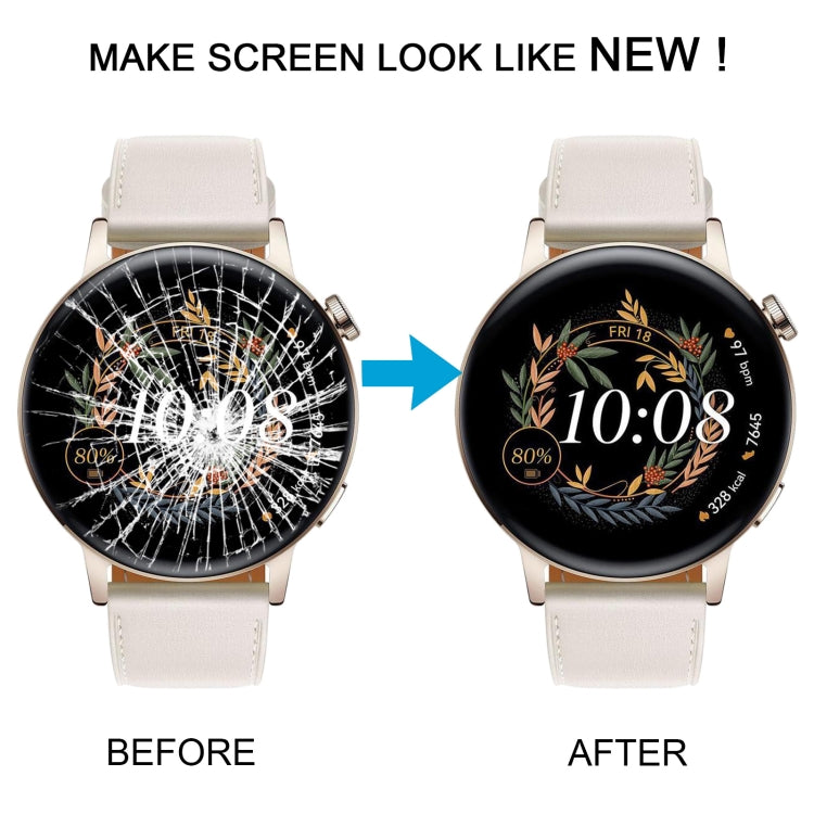 หน้าจอ LCD ต้นฉบับและชุดประกอบDigitizerพร้อมกรอบสำหรับนาฬิกาHuawei GT 3 42 มม.MIL-B19, For Huawei Watch GT 3 42mm(Gold), For Huawei Watch GT 3 42mm(Silver), For Huawei Watch GT 3 42mm