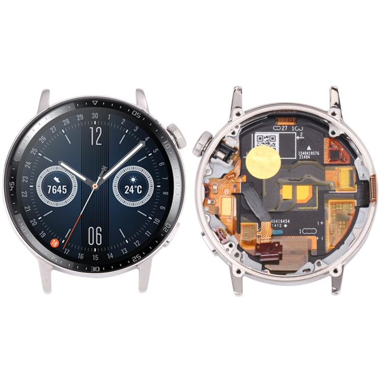 หน้าจอ LCD ต้นฉบับและชุดประกอบDigitizerพร้อมกรอบสำหรับนาฬิกาHuawei GT 3 42 มม.MIL-B19, For Huawei Watch GT 3 42mm(Gold), For Huawei Watch GT 3 42mm(Silver), For Huawei Watch GT 3 42mm