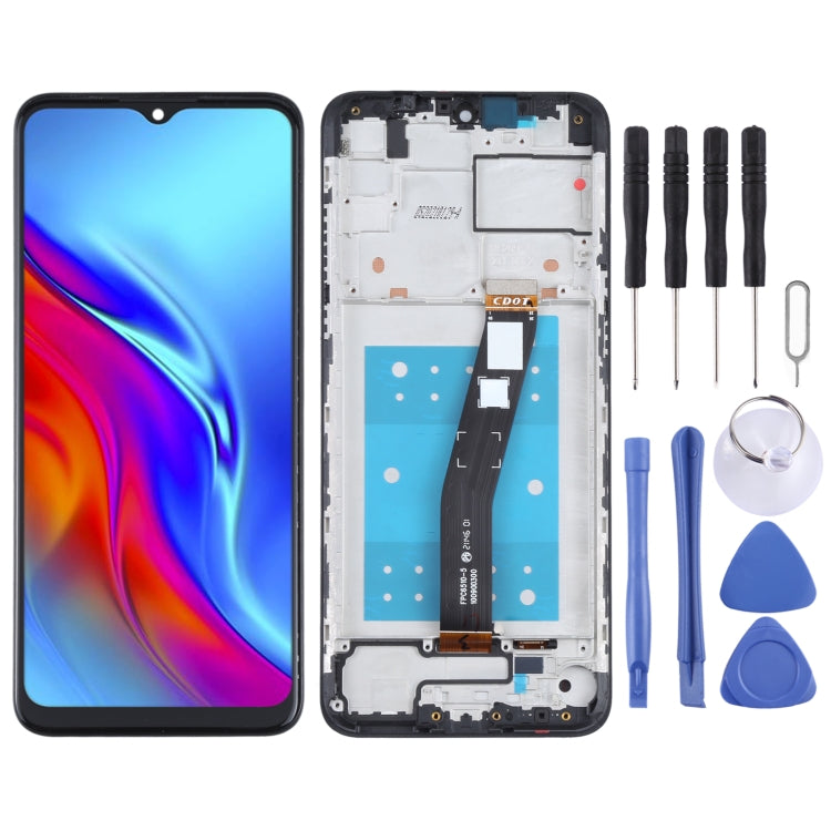 หน้าจอแอลซีดีและชุดประกอบDigitizerพร้อมกรอบสำหรับTCL 20Y/20E, For TCL 20Y
