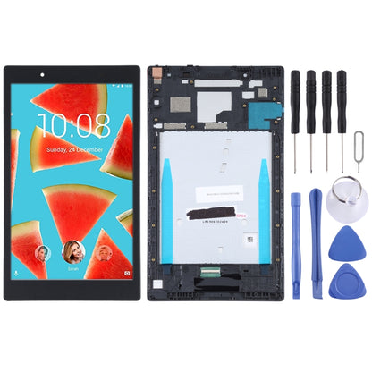 หน้าจอ LCD และชุดประกอบ Digitizer พร้อมกรอบสำหรับ Lenovo 8504 8504F 8504X TB-8504N, For Lenovo 8504 8504F 8504X