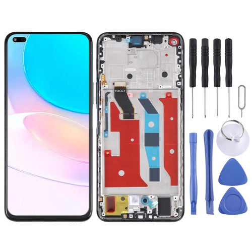 หน้าจอแอลซีดีต้นฉบับและชุดประกอบDigitizerพร้อมกรอบสำหรับHuawei Nova 8i, For Huawei Nova 8i