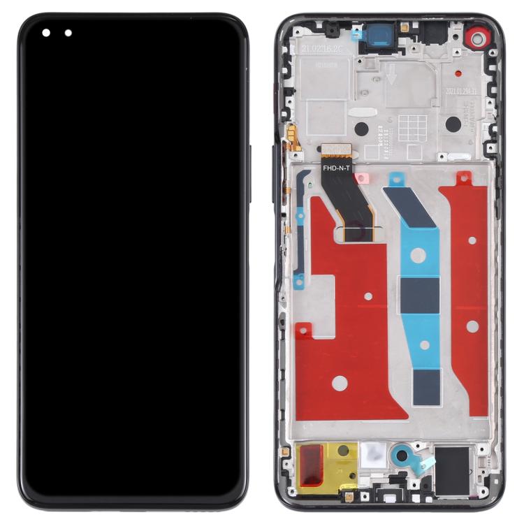 หน้าจอแอลซีดีต้นฉบับและชุดประกอบDigitizerพร้อมกรอบสำหรับHuawei Nova 8i, For Huawei Nova 8i