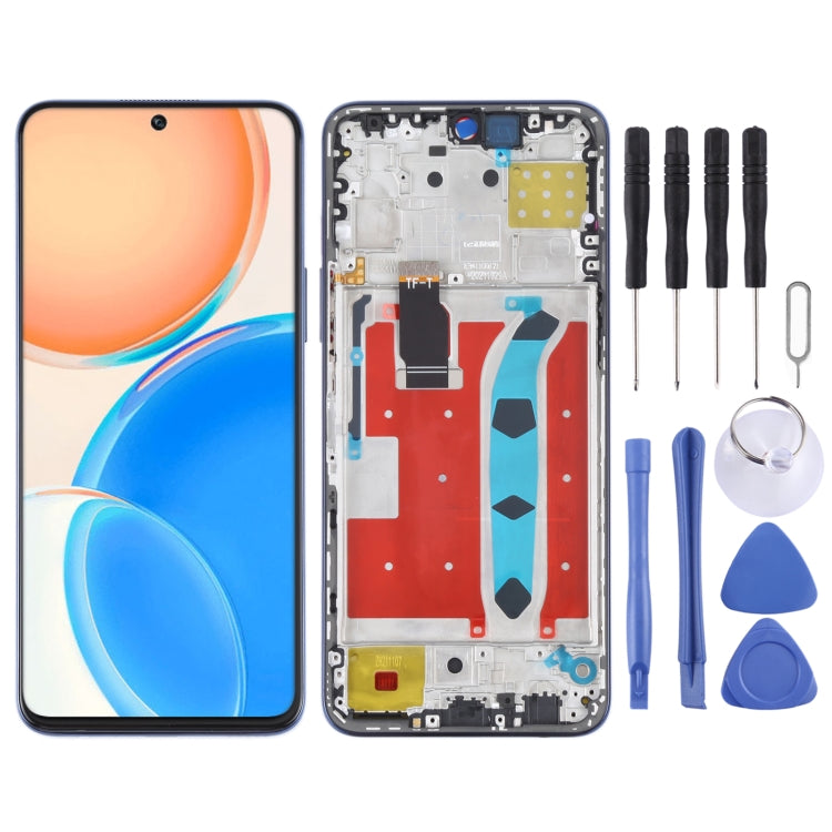 หน้าจอ LCD ต้นฉบับและชุดประกอบ Digitizer พร้อมกรอบสำหรับ Honor X8, For Honor X8, For Honor X8(Original)