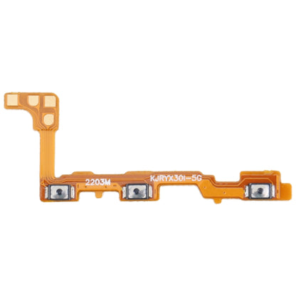 ปุ่มเปิดปิดและปุ่มปรับระดับเสียง Flex Cable สำหรับ Honor X8/X30i, For Honor X8/X30i