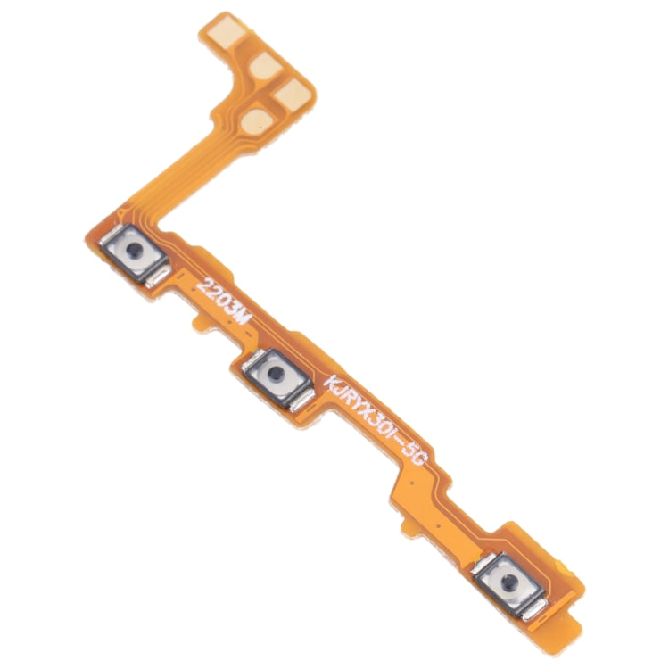 ปุ่มเปิดปิดและปุ่มปรับระดับเสียง Flex Cable สำหรับ Honor X8/X30i, For Honor X8/X30i