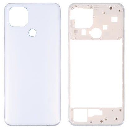 สำหรับ OPPO A15/A15S/A35 ฝาหลังแบตเตอรี่พร้อมกรอบกลาง, For OPPO A15/A15S/A35