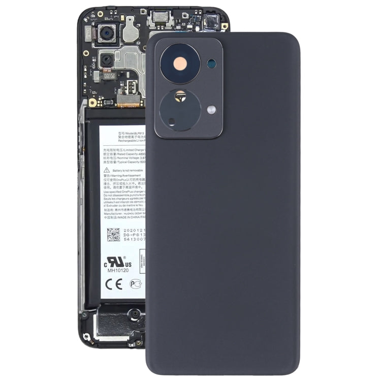 สำหรับฝาหลังแบตเตอรี่ OnePlus Nord 2T พร้อมเลนส์กล้อง, For OnePlus Nord 2T (with Camera Lens Frame)