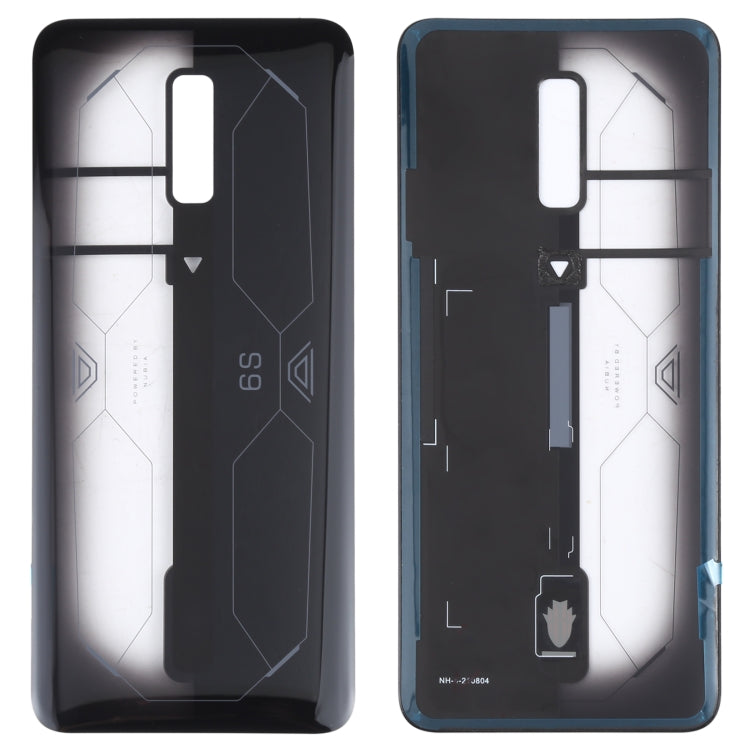 ฝาครอบกระจกแบตเตอรี่ด้านหลังสำหรับ ZTE Nubia Red Magic 6S, For ZTE Nubia RedMagic 6S