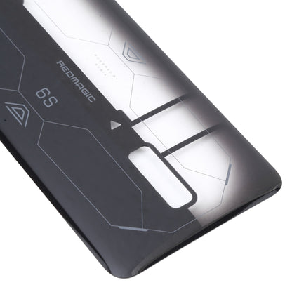 ฝาครอบกระจกแบตเตอรี่ด้านหลังสำหรับ ZTE Nubia Red Magic 6S, For ZTE Nubia RedMagic 6S