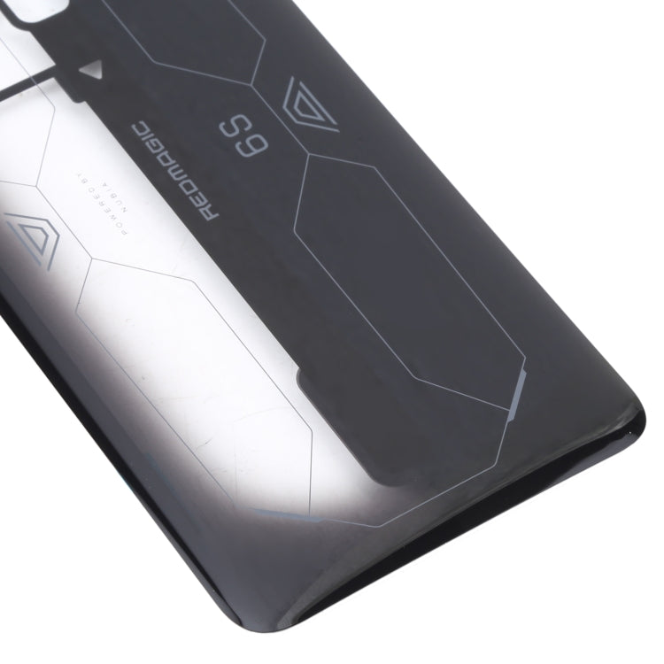 ฝาครอบกระจกแบตเตอรี่ด้านหลังสำหรับ ZTE Nubia Red Magic 6S, For ZTE Nubia RedMagic 6S
