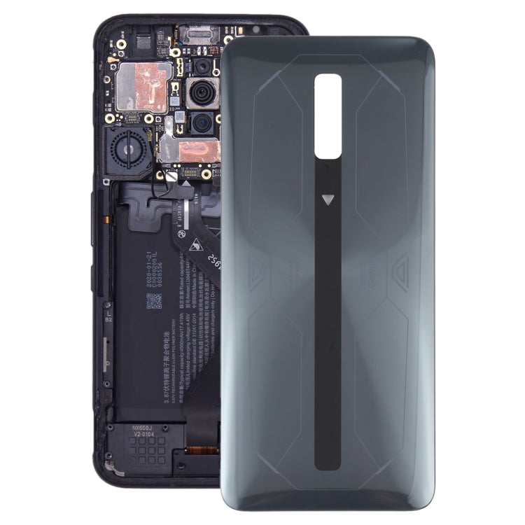 ฝาครอบกระจกแบตเตอรี่ด้านหลังสำหรับ ZTE Nubia Red Magic 6S Pro, For ZTE Nubia RedMagic 6S Pro