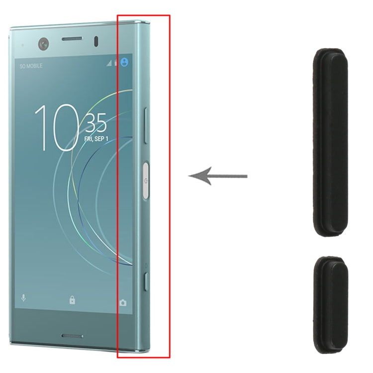 ปุ่มด้านข้างดั้งเดิมสำหรับ Sony XPeria XZ1 Compact, For Sony XPeria XZ1 Compact