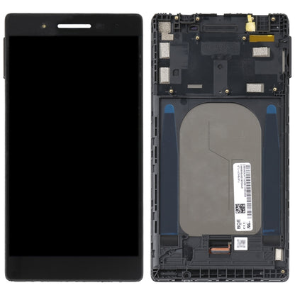 หน้าจอ LCD ต้นฉบับสำหรับ Lenovo Tab 7 TB-7504N TB-7504X TB-7504F TB-7504 Digitizer Full Assembly พร้อมกรอบ, For Lenovo Tab 7