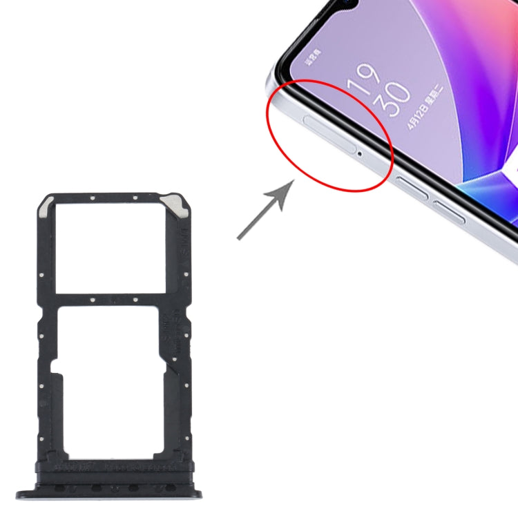 สำหรับ OPPO A57 5G / A77 5G / K10 5G ถาดซิมการ์ด + ถาดใส่การ์ด SIM / Micro SD, For OPPO A57 5G / A77 5G / K10 5G