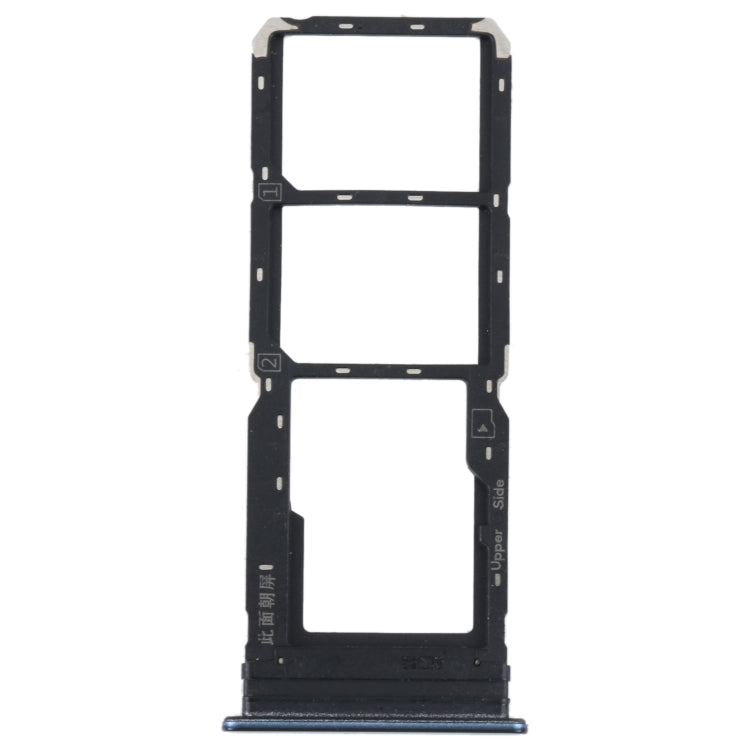 สำหรับVivo Y21 2021 / Y21S / Y21T / Y21T อินเดียถาดซิมการ์ด + ถาดซิมการ์ด + ถาดการ์ดMicro SD, For vivo Y21 2021 / Y21S / Y21T / Y21T India