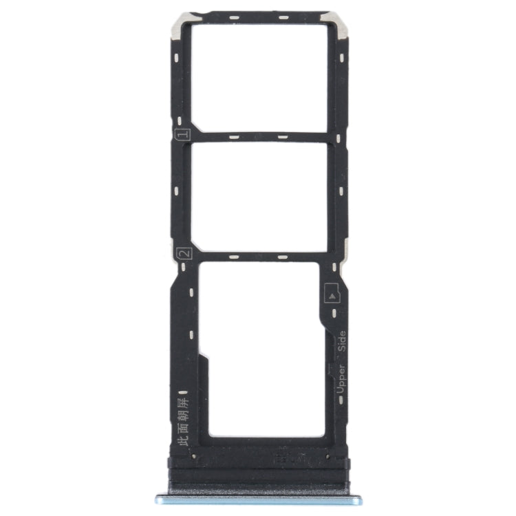 สำหรับVivo Y21 2021 / Y21S / Y21T / Y21T อินเดียถาดซิมการ์ด + ถาดซิมการ์ด + ถาดการ์ดMicro SD, For vivo Y21 2021 / Y21S / Y21T / Y21T India