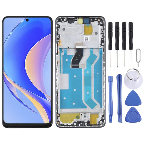 หน้าจอ LCD ต้นฉบับสำหรับ Huawei Nova Y90/เพลิดเพลินไปกับ 50 Pro Digitizer Full ASSEMBLY พร้อมกรอบ, For Huawei Nova Y90 / Enjoy 50 Pro