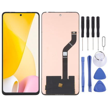 หน้าจอ LCD AMOLED ดั้งเดิมสำหรับ Xiaomi 12 Lite พร้อมชุดประกอบDigitizer, For Xiaomi 12 Lite(Original)