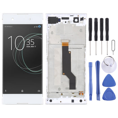 หน้าจอ LCD ต้นฉบับสำหรับ Sony Xperia XA1 G3116 Digitizer Full Assembly พร้อมกรอบ, For Sony Xperia XA1(Original)