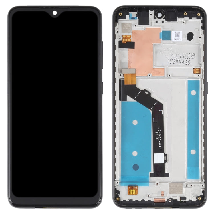 หน้าจอ LCD ต้นฉบับสำหรับ Nokia 7.2 / 6.2 Digitizer Full Assembly พร้อมกรอบ, For Nokia 7.2 / 6.2