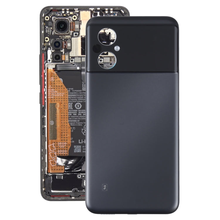 สำหรับ Xiaomi Poco M5 / Poco M5 อินเดียฝาหลังแบตเตอรี่เดิม, For Xiaomi Poco M5 / Poco M5 India