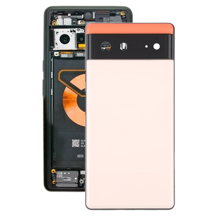 สำหรับฝาหลังแบตเตอรี่ Google Pixel 6 พร้อมกรอบกลาง, For Google Pixel 6, For Google Pixel 6 with Middle Frame