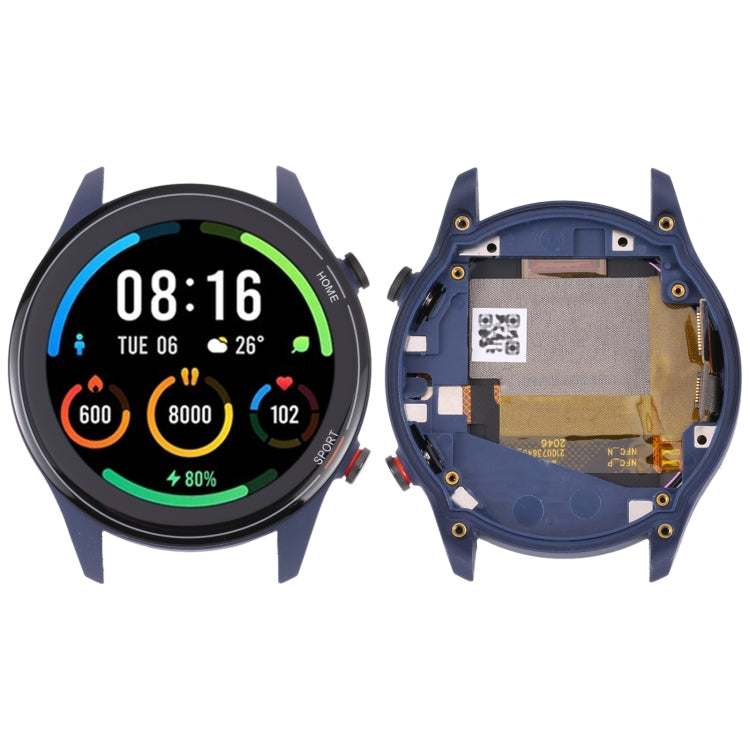 หน้าจอ LCD ต้นฉบับสำหรับ Xiaomi Mi Watch / นาฬิกาสีกีฬา / นาฬิกา Revolve Active Digitizer Full Assembly พร้อมกรอบ, For Xiaomi Mi Watch / Watch Color Sport / Watch Revolve Active(Black), For Xiaomi Mi Watch / Watch Color Sport / Watch Revolve Active(Blu...